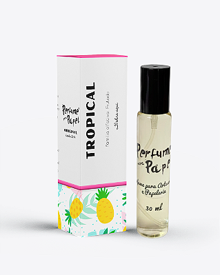 TROPICAL 30 ml - Perfume para Artesanato e Papelaria - Perfume para Papel