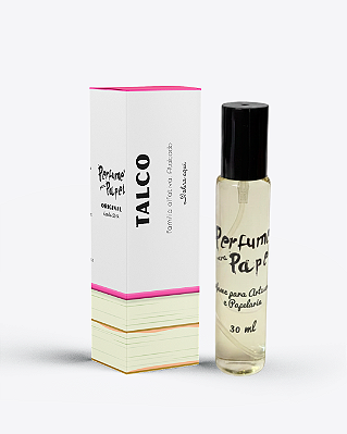 TALCO 30 ml - Perfume para Artesanato e Papelaria - Perfume para Papel