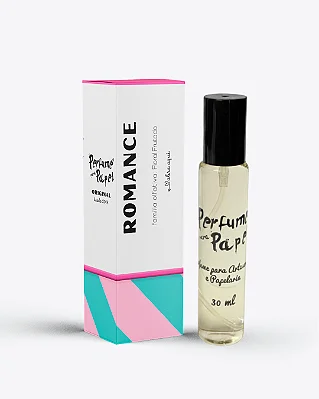 ROMANCE 30 ml - Perfume para Artesanato e Papelaria - Perfume para Papel