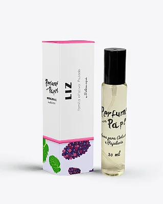 LIZ 30 ml - Perfume para Artesanato e Papelaria - Perfume para Papel