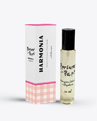 HARMONIA 30 ml - Perfume para Artesanato e Papelaria - Perfume para Papel
