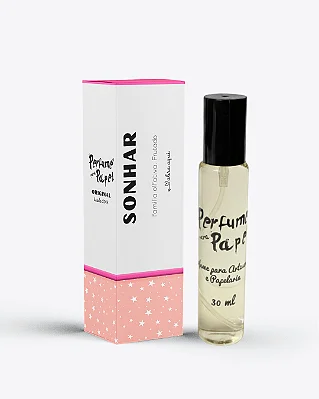 SONHAR 30 ml - Perfume para Artesanato e Papelaria - Perfume para Papel