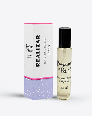 REALIZAR 30 ml - Perfume para Artesanato e Papelaria - Perfume para Papel