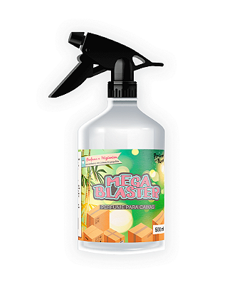 BAMBOO 500 ml - SPRAY Mega Blaster - Perfume para Caixa e Embalagens | Perfume para Papel