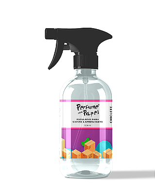 CHICLETE 500 ml - SPRAY Perfume para Caixa e Embalagens - Perfume para Papel