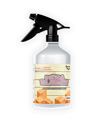 TALCO 500 ml - SPRAY Mega Blaster - Perfume para Caixa e Embalagens | Perfume para Papel