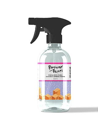 REALIZAR 500 ml - SPRAY Perfume para Caixa e Embalagens - Perfume para Papel