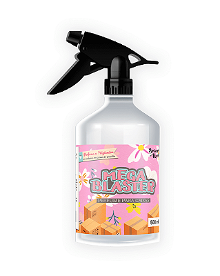 INSPIRAÇÃO 500 ml - SPRAY Mega Blaster - Perfume para Caixa e Embalagens | Perfume para Papel