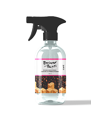 CAFÉ 500 ml - SPRAY Perfume para Caixa e Embalagens - Perfume para Papel