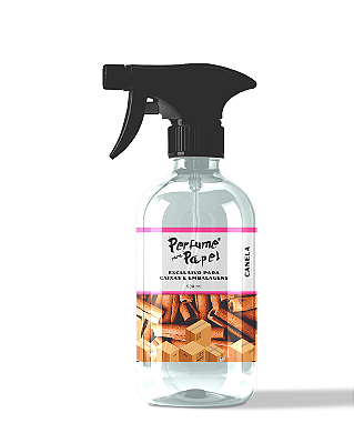 CANELA 500 ml - SPRAY Perfume para Caixa e Embalagens - Perfume para Papel