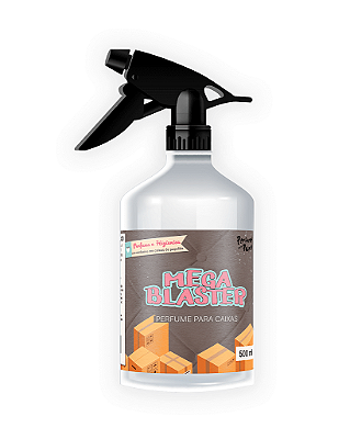 CARTONAGEM DE LUXO 500 ml - SPRAY Mega Blaster - Perfume para Caixa e Embalagens | Perfume para Papel