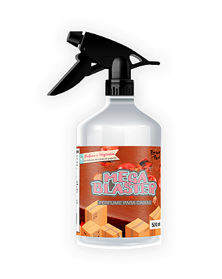 CHOCOLATE COM PIMENTA 500 ml - SPRAY Mega Blaster - Perfume para Caixa e Embalagens | Perfume para Papel