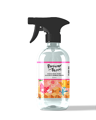 FLOR DO CAMPO 500 ml - SPRAY Perfume para Caixa e Embalagens - Perfume para Papel