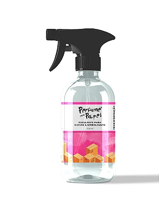 TRANSFORMAÇÃO 500 ml - SPRAY Perfume para Caixa e Embalagens - Perfume para Papel