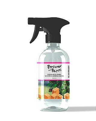 SUAVIDADE 500 ml - SPRAY Perfume para Caixa e Embalagens - Perfume para Papel