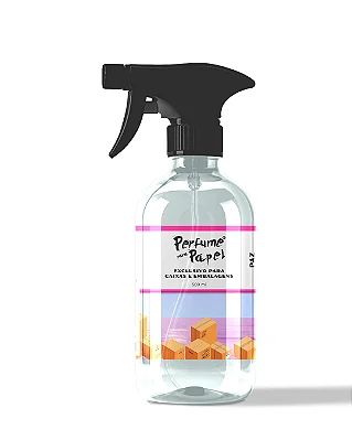 PAZ 500 ml - SPRAY Perfume para Caixa e Embalagens - Perfume para Papel