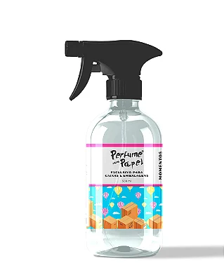 MOMENTOS 500 ml - SPRAY Perfume para Caixa e Embalagens - Perfume para Papel