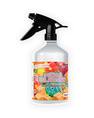 GRATIDÃO 500 ml - SPRAY Mega Blaster - Perfume para Caixa e Embalagens | Perfume para Papel