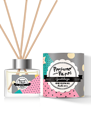 GENTILEZA - DIFUSOR DE VARETAS Aromatizador para Ambientes 250 ml - Perfume para Papel