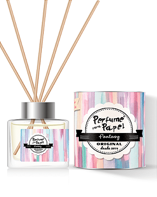 FANTASY - DIFUSOR DE VARETAS Aromatizador para Ambientes 250 ml - Perfume para Papel