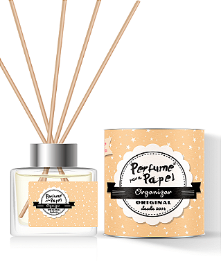 ORGANIZAR - DIFUSOR DE VARETAS Aromatizador para Ambientes 250 ml - Perfume para Papel