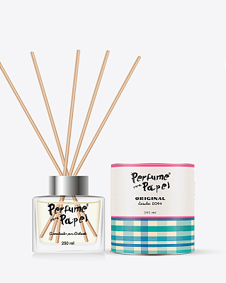 EDIÇÃO 8 ANOS - Difusor de Varetas para Ambiente  250 ml com 10 varetas