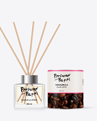 CAFÉ - Difusor de Varetas para Ambiente  250 ml com 10 varetas