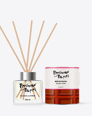 CHOCOLATE - Difusor de Varetas para Ambiente  250 ml com 10 varetas