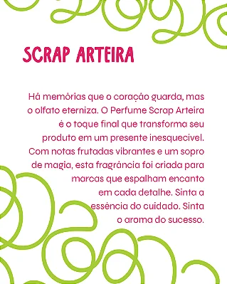 SCRAP ARTEIRA - Difusor de Varetas para Ambiente 250 ml com 10 varetas
