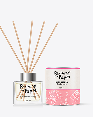 EDIÇÃO 9 ANOS - Difusor de Varetas para Ambiente  250 ml com 10 varetas