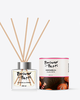 BISCOITO DE NATAL - Difusor de Varetas para Ambiente  250 ml com 10 varetas