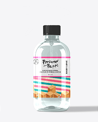 BABY LOVE 500 ml - REFIL Perfume para Caixa e Embalagens - Perfume para Papel