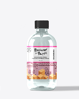 BAUNILHA 500 ml - REFIL Perfume para Caixa e Embalagens - Perfume para Papel