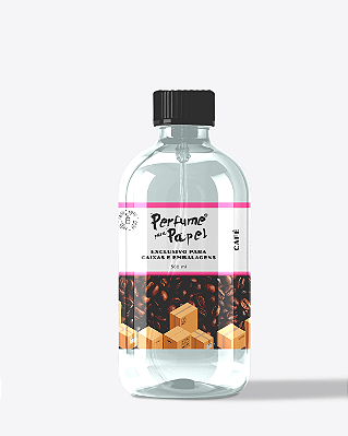 CAFÉ 500 ml - REFIL Perfume para Caixa e Embalagens - Perfume para Papel
