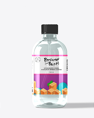 CHICLETE 500 ml - REFIL Perfume para Caixa e Embalagens - Perfume para Papel
