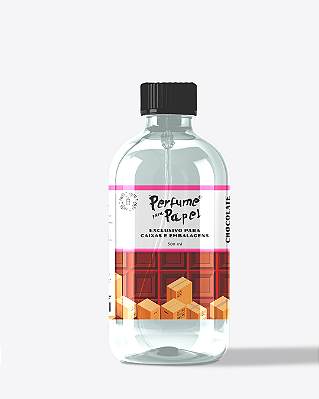 CHOCOLATE 500 ml - REFIL Perfume para Caixa e Embalagens - Perfume para Papel