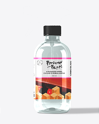 CHOCOLATE COM PIMENTA 500 ml - REFIL Perfume para Caixa e Embalagens - Perfume para Papel
