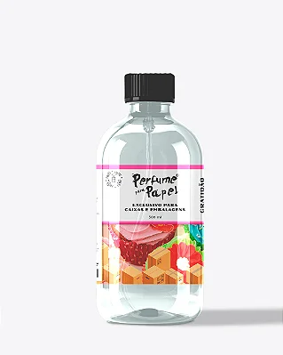 GRATIDÃO 500 ml - REFIL Perfume para Caixa e Embalagens - Perfume para Papel