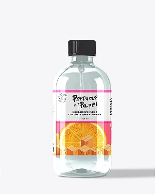 LARANJA LIMA 500 ml - REFIL Perfume para Caixa e Embalagens - Perfume para Papel