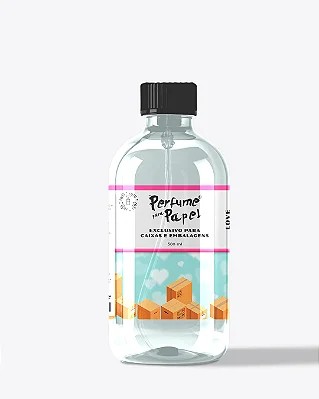 LOVE 500 ml - REFIL Perfume para Caixa e Embalagens - Perfume para Papel
