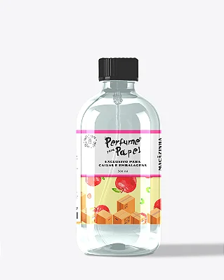 MAÇÃZINHA 500 ml - REFIL Perfume para Caixa e Embalagens - Perfume para Papel