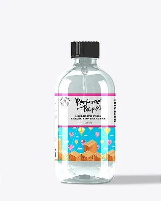 MOMENTOS 500 ml - REFIL Perfume para Caixa e Embalagens - Perfume para Papel