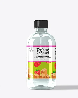 MORANGUINHO 500 ml - REFIL Perfume para Caixa e Embalagens - Perfume para Papel