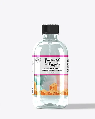 NÚVEM DE ALGODÃO 500 ml - REFIL Perfume para Caixa e Embalagens - Perfume para Papel