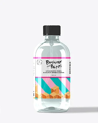 ROMANCE 500 ml - REFIL Perfume para Caixa e Embalagens - Perfume para Papel