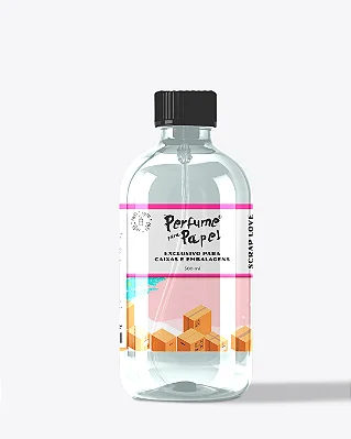 SCRAP LOVE 500 ml - REFIL Perfume para Caixa e Embalagens - Perfume para Papel