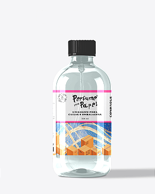 CONHAQUE 500 ml - REFIL Perfume para Caixa e Embalagens - Perfume para Papel