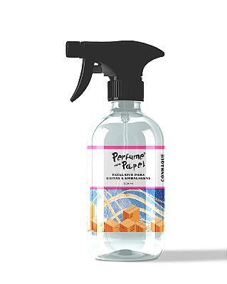 CONHAQUE 500 ml - SPRAY Perfume para Caixa e Embalagens - Perfume para Papel