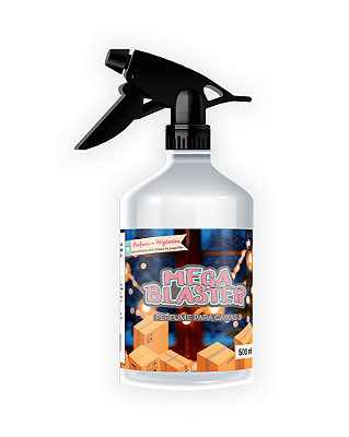 GENGIBRE 500 ml - SPRAY Mega Blaster - Perfume para Caixa e Embalagens | Perfume para Papel