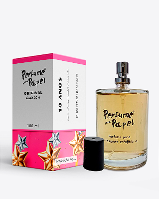 Edição 10 ANOS 100 ml - MEGA Perfume para Artesanato e Papelaria - Perfume para Papel